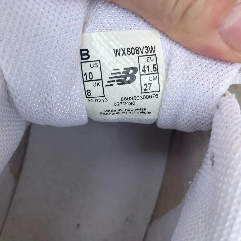 New Balance Shoes Womens Size 10 608V3 White Walking Comfort Lace Up WX608V3W - Picture 7 of 8